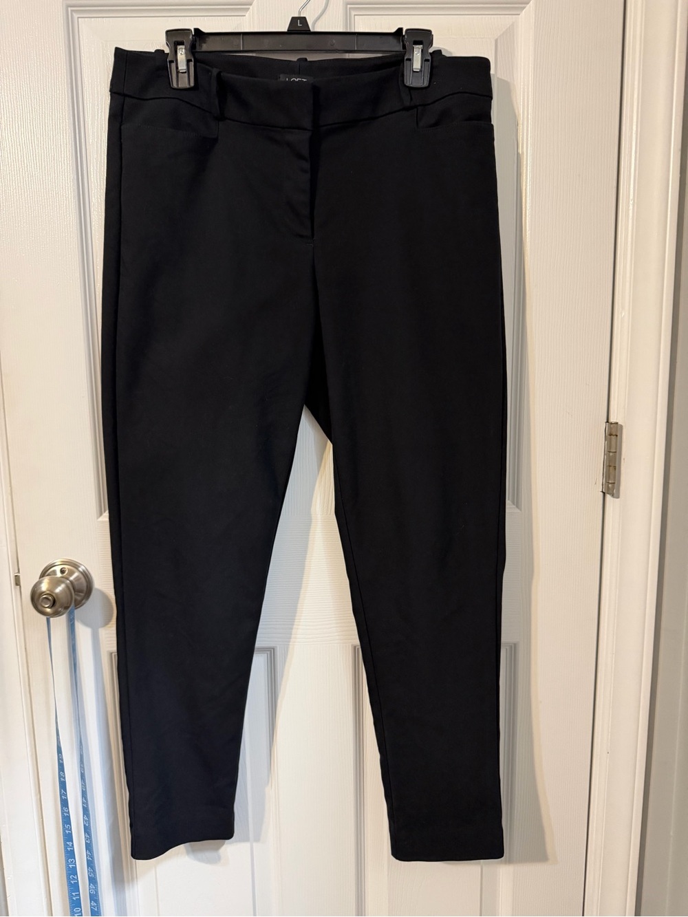 LOFT curvy skinny ankle pants